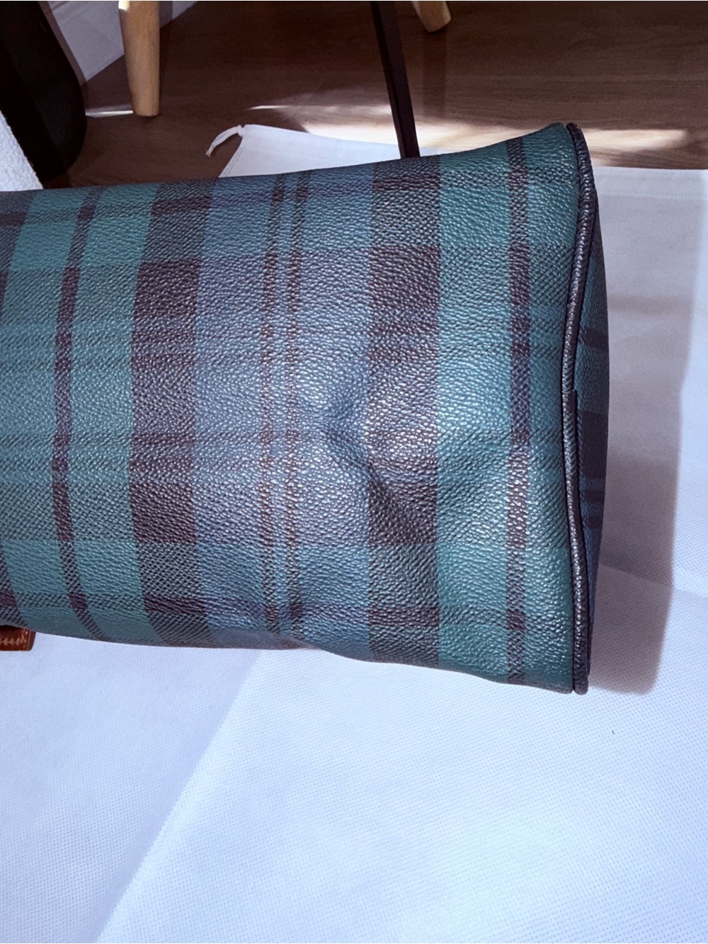 Ralph Lauren Tartan Boston purse - Picture 9 of 15